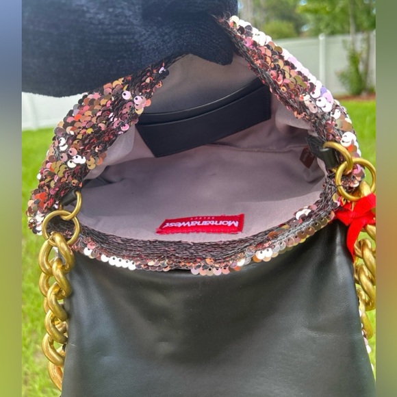 New Montana West sequin embellished bag - Picture 5 of 12